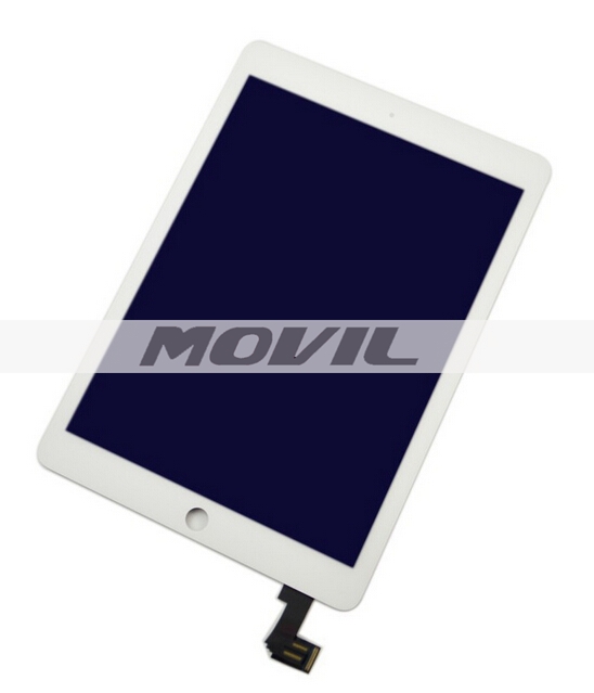 For ipad air 2 ipad 6 White LCD Display Panel Touch Screen Digitizer Assembly Replacement Parts white